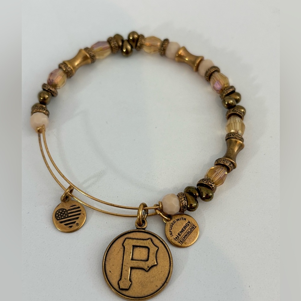 Alex and Ani Pittsburgh Pirates Bangle Bracelet Baseball MLB 2012